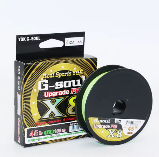 YGKX8 Upgrade Braid Fishing Line Super Strong 8 Strands Multifilament PE line 150M 200M Japan g soul x8 Main Line Fish Wire